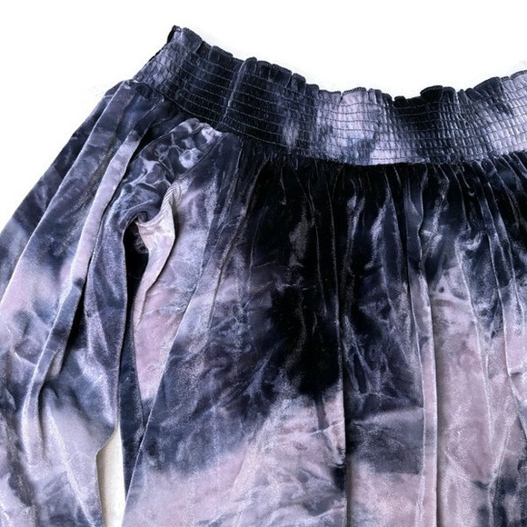 American Eagle Crushed Velvet Off Shoulder Shirt Size XS - Picture 3 of 11